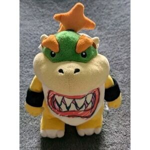 Super Mario Bowser Jr.  Plush Doll Sanei Soft Stuffed Toy